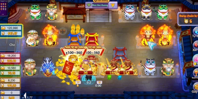 Chọn vũ khí tiêu diệt sinh vật phù hợp 